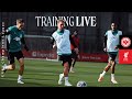 Live Training Eintracht Frankfurt Vs Liverpool UEFA Champions League