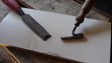 Removing old window putty, special tools