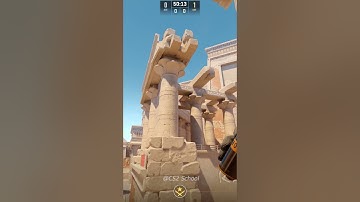 CS2 Anubis - Different B-Site Smokes #Cs2 #CounterStrike