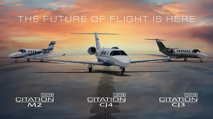 Introducing the Cessna Citation CJ4 Gen3, CJ3 Gen3 and M2 Gen3