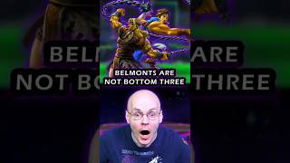 BELMONTS ARE NOT BOTTOM THREE