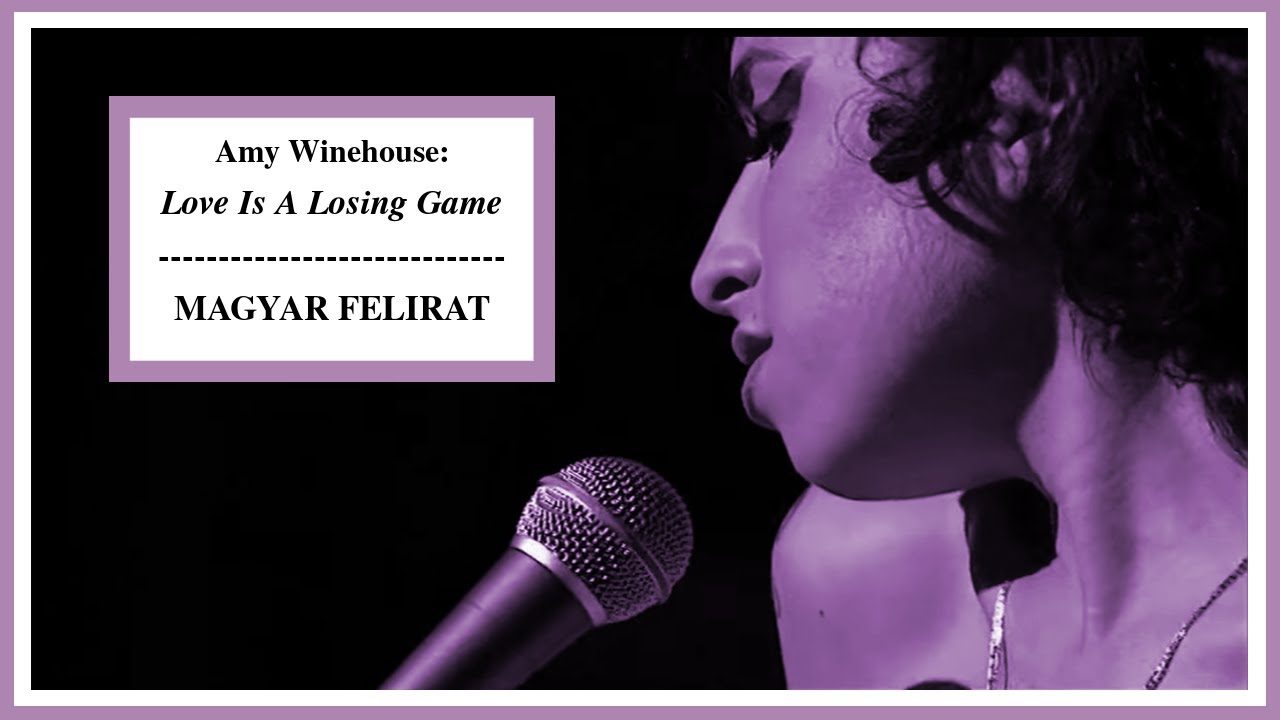 Amy Winehouse Love Is A Losing Game Demo