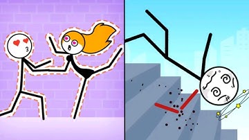 Kick and break (ragdoll break) vs Through the wall (stealing puzzle) Gameplay Mobile