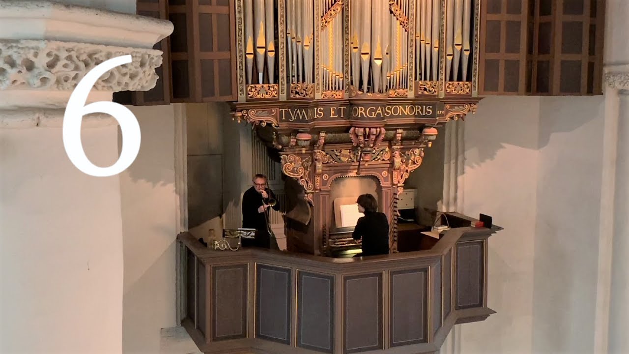 Steigleder's "Vater Unser" Vlog: Variation 6 - Willem Gerritsen, sackbut - Wijk bij Duurstede