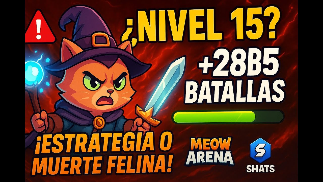 ¿Cuántas Batallas Necesitas para Subir al Nivel 15 en Meow Arena? La VERDAD sobre la Subida de Nivel