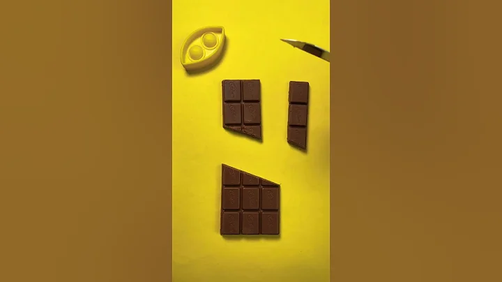 Chocolate Crunch Cutting ASMR | Most Satisfying #shortsvideo