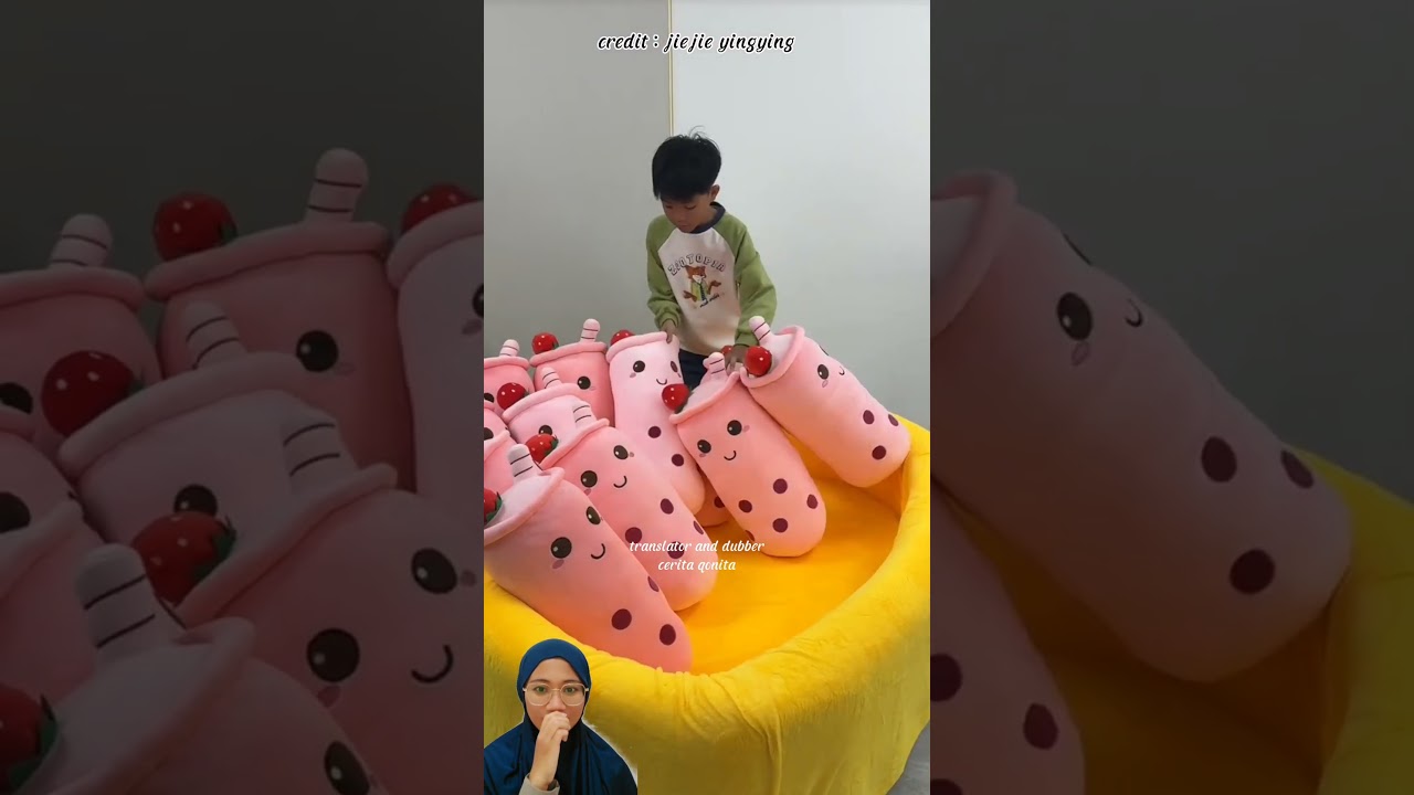 KAKAK BUAT SOFA BOBA BESAR BUAT ADEK 😍‼️#funny #dubbing #shorts