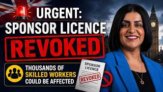 🚨 URGENT: Sponsor Licence Revoked — Thousands of Skilled Workers Could Be Affected