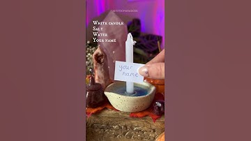 Easy cleansing spell #witchcraft