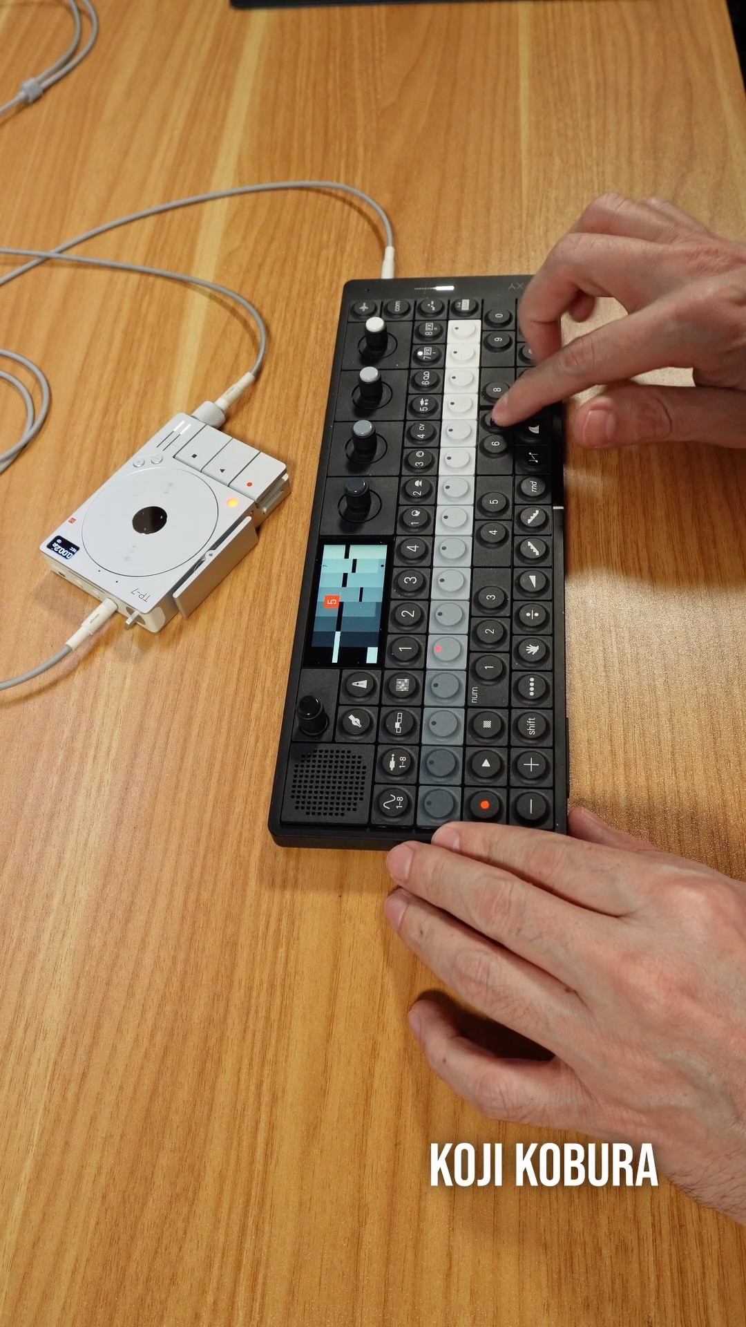 Open Arms” (OP-XY synthesizer + TP-7 recorder) #opxy