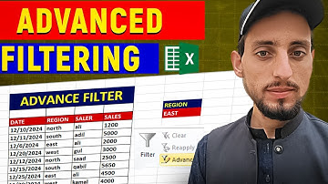 How to Use Advance Filter in Ms Excel|Skill with Pakhtoon