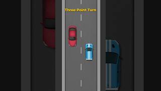 How to Do a Perfect 3-Point Turn? (Pass Your Driving Test!).#driving #drivingtips #drivingtest