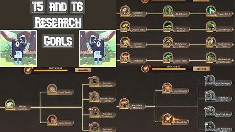 T5-T6 Research Guide and Goals