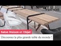 Dcouvrez en vido la plus grande table du monde 