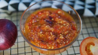 Resepi Sambal Tomato Sedap dan Pedas | Sambal Ayam Penyet