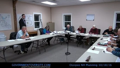 Ossipee NH Planning  10:18:16