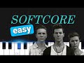 The Neighbourhood - Softcore  EASY PIANO TUTORIAL