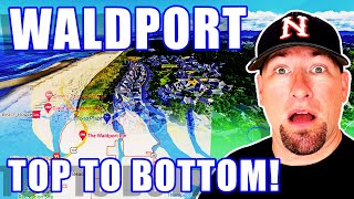 WALDPORT OREGON MAP TOUR  2023: Moving To Lincoln Oregon | Living In Waldport OR | OR Real Estate