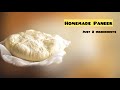Homemade Paneer | Just 2 ingredients | Easy Homemade | Tamil | Sweta Ajith