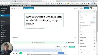 How to Publish Your First Blog Post on Wordpress