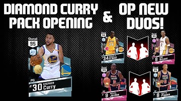 NEW DIAMOND CURRY PACKS & OP NEW DYNAMIC DUOS! PD MJ x PIPPEN & KOBE SHAQ! NBA 2K17 MYTEAM