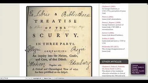 Why James Lind?