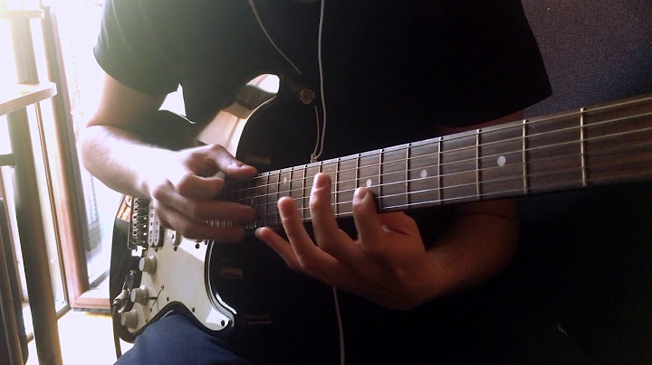 Aerodynamic Guitar version - Guitar performance video thumbnail