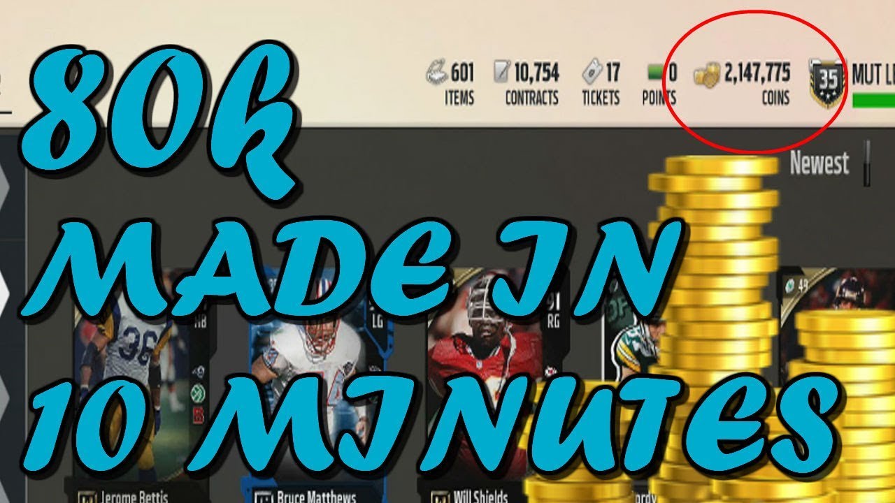 EASY MONEY! 80K Made in 10 Mins | Madden 18 How To Snipe | Mut 18 Sniping Tips | Mut 18 Coin Making
