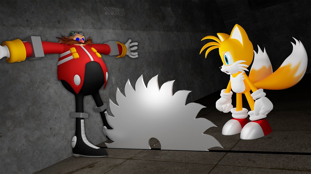 Tails attacked by Dr Eggman - Sonic And Tails - Good Ending ( FNF ...