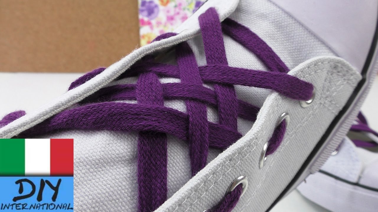 lacci scarpe 6 buchi