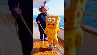 Patrick Star Pouring Green Slime on Yacht 😂 Funniest AI SpongeBob Moment!