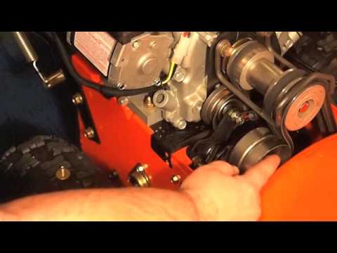 Honda snowblower belt adjustment #1