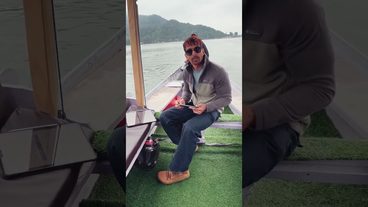 🌊 Harshvardhan Rane Ne Liye Jheel Ke Mazze 😍 | Actor Spotted