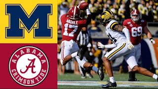 #14 Michigan vs #13 Alabama Citrus Bowl Highlights | 2020 College Football Highlights