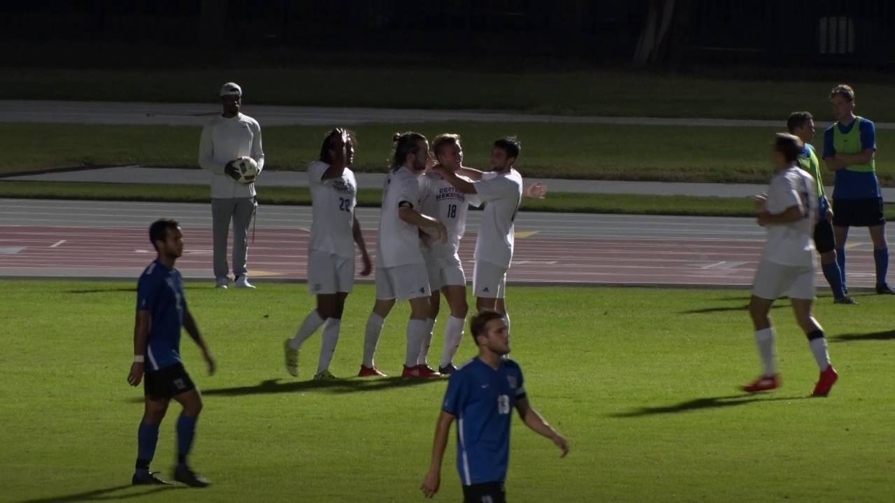 Men's Soccer: Brodacki Hat Trick vs. Memphis, Oct. 18