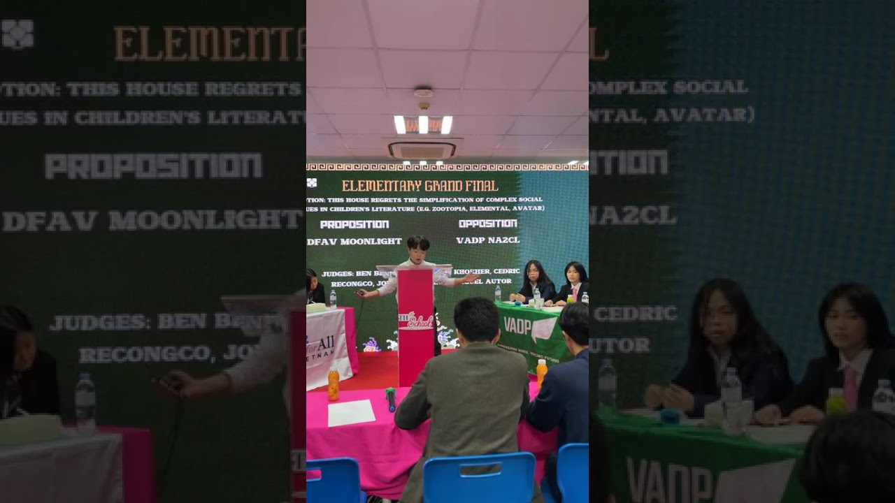 Viet Nam International Schools Debating Champion - Elementary Final