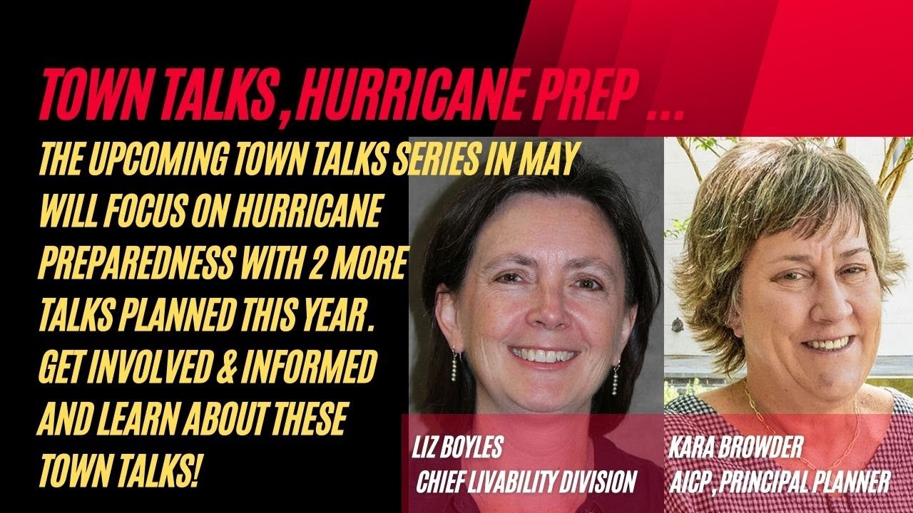 Mount Pleasant, SC : Hurricane Preparedness, More Town Talks & Community Insights