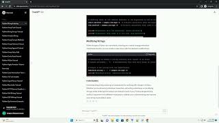 python array string index