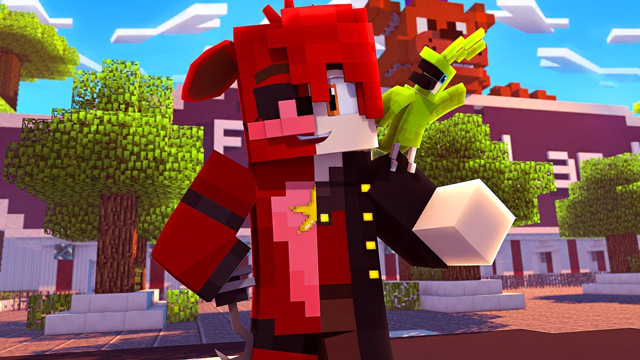 Minecraft FNAF 7 Pizzeria Simulator - FOXY TURNS HUMAN! (Minecraft Roleplay)