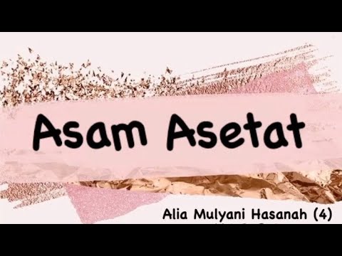 ASAM ASETAT | KIMIA