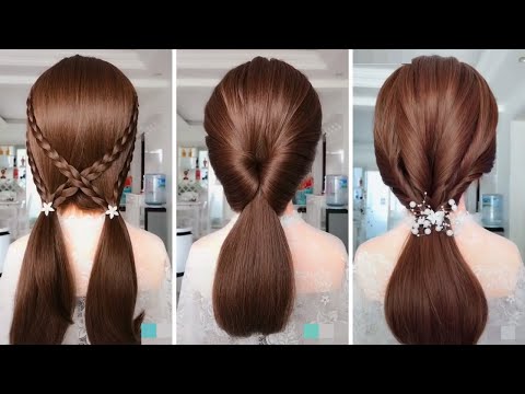 Qizlar Uchun Oson va Chiroyli Soch Turmaklari | Easy and Beautiful Hairstyles For Girls