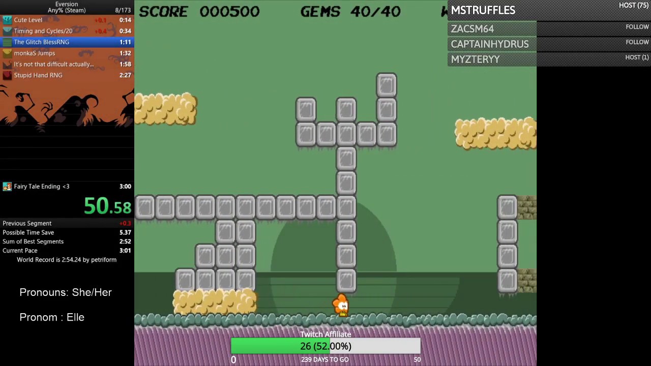 Eversion Speedrun (Any% Steam Bad Ending) in 