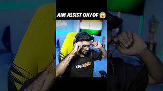 LoLzZz Aim Assist On/Of 😱🔥 || @LoLzZzGaming Aim Assist On 🤣 #bgmi #lolzzzgaming #shorts