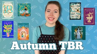 Autumn TBR 📚 TBR Zero, Anticipated Reads, Victober! 🍂 @CoynieReads