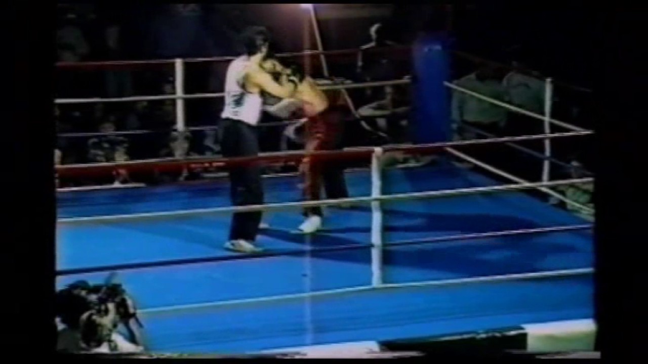 Wing Chun Fight - Rick Spain Exhibition Bout Late 90's