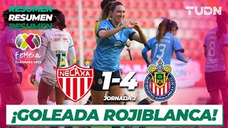 Resumen y goles | Necaxa 1-4 Chivas | Liga Mx Femenil-CL2023 J2 | TUDN