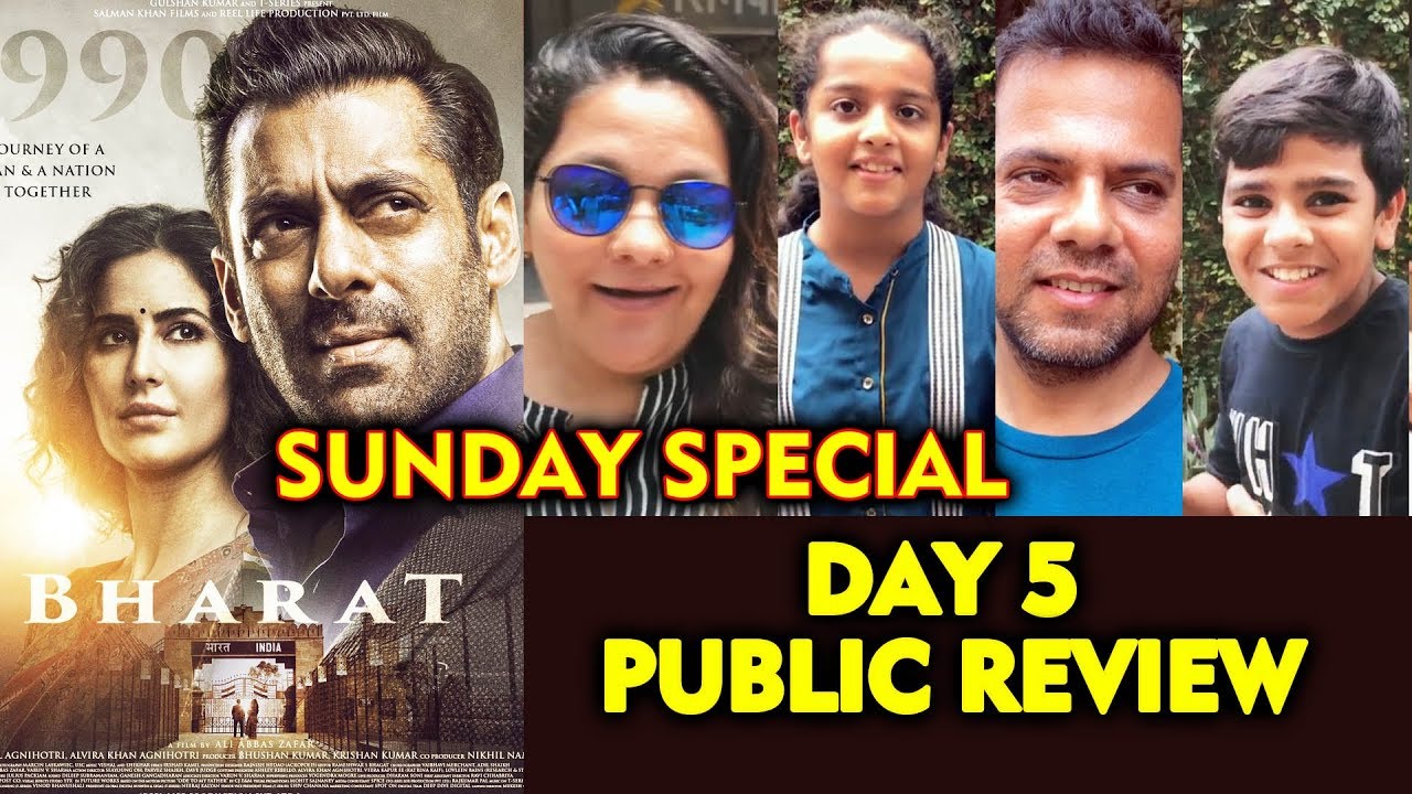 BHARAT PUBLIC REVIEW | DAY 5 | Salman Khan, Katrina Kaif, Sunil Grover