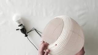 스몰앤그랜드 how to assemble akari lamp