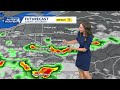 Impact Day Saturday with Rain and Storms