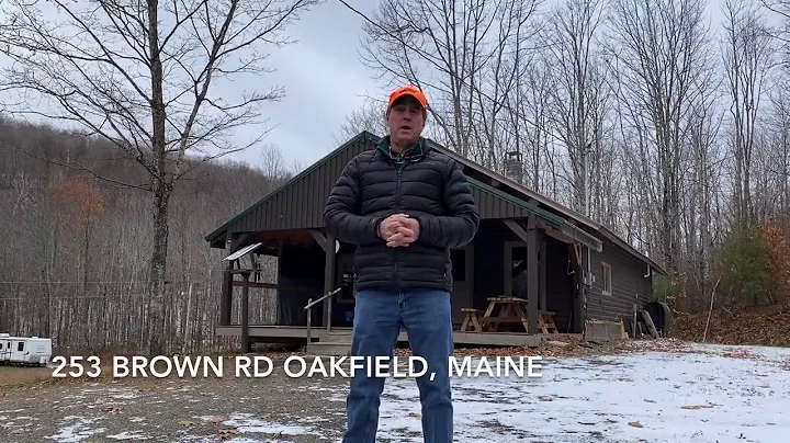 Log Sided Cabin For Sale | Maine Real Estate SOLD